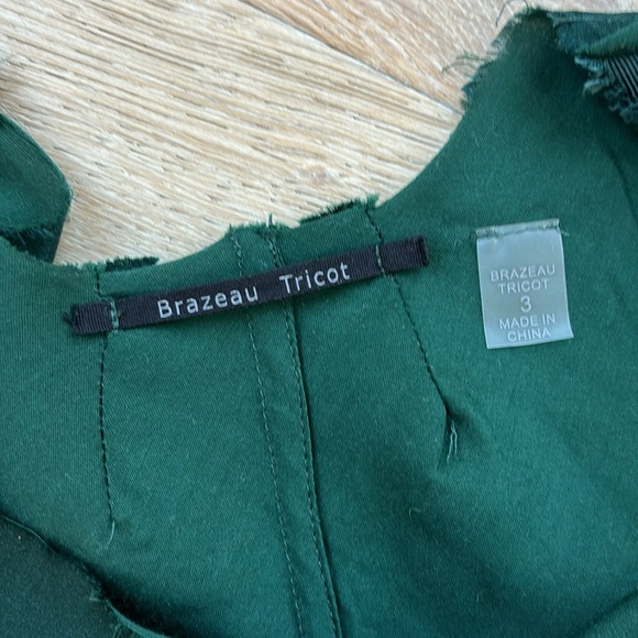 Brazeau Tricot Silk Ribbon Tank Sz 3 (L) - Picture 5 of 9